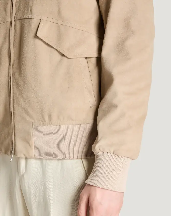 Pantaloni Torino Bomber in suede Offerta esclusiva