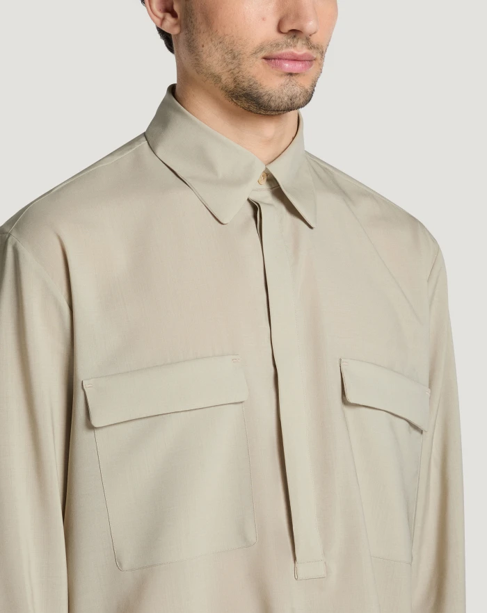 Pantaloni Torino Camicia in lana Vendite stagionali