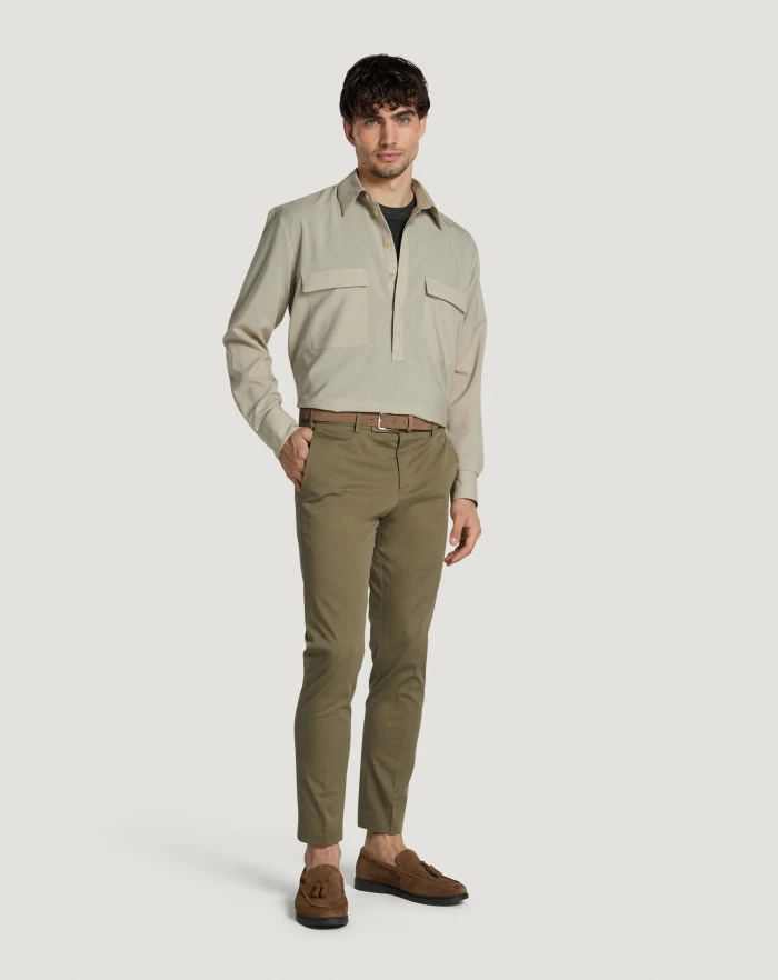 Pantaloni Torino Camicia in lana Vendite stagionali