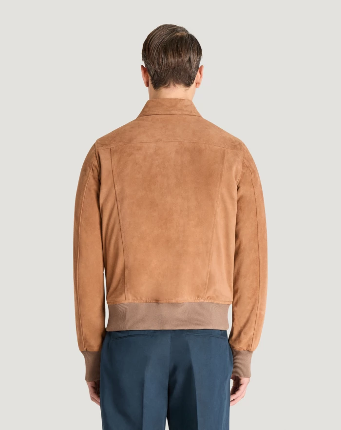 Pantaloni Torino Bomber in suede Black Friday