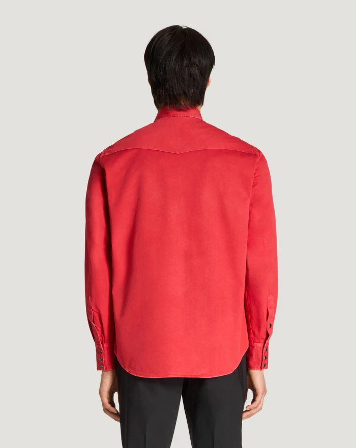 Pantaloni Torino Camicia in gabardina di cotone Offerta temporanea