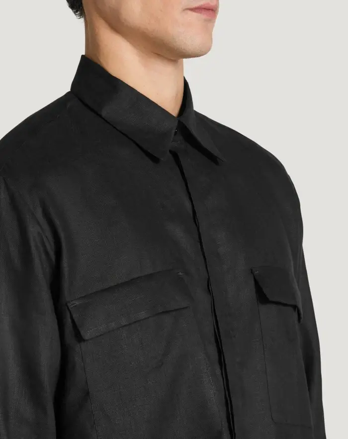 Pantaloni Torino Camicia in lino Offerte speciali