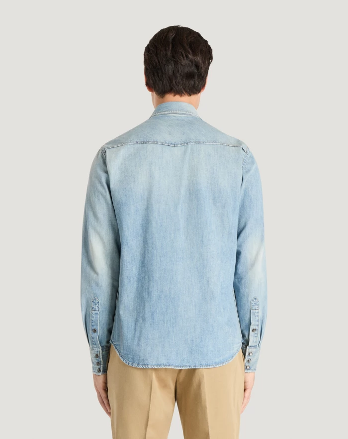 Pantaloni Torino Camicia in denim Enormi risparmi