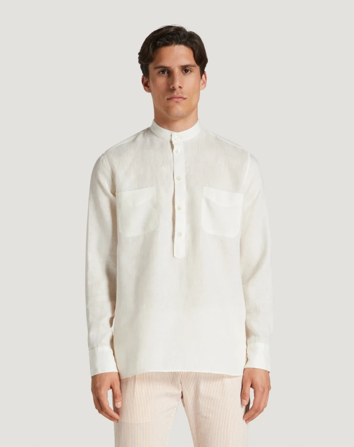 Pantaloni Torino Camicia in lino Ultimo giorno