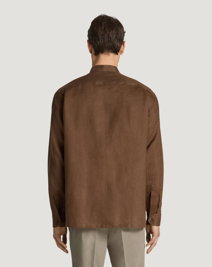 Pantaloni Torino Camicia in lino Fino al 50% di sconto