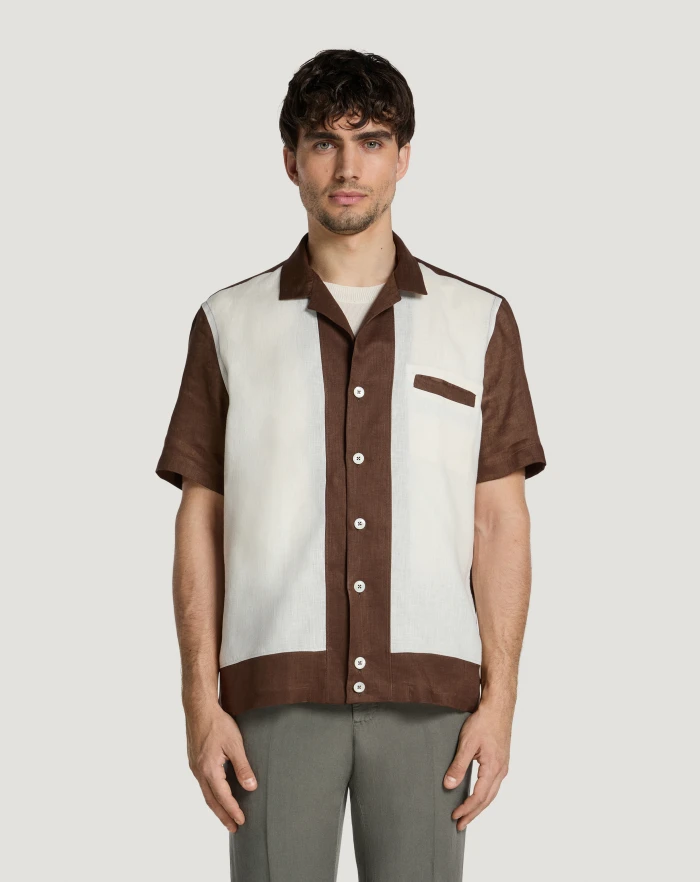 Pantaloni Torino Camicia in lino Fino al 55% di sconto