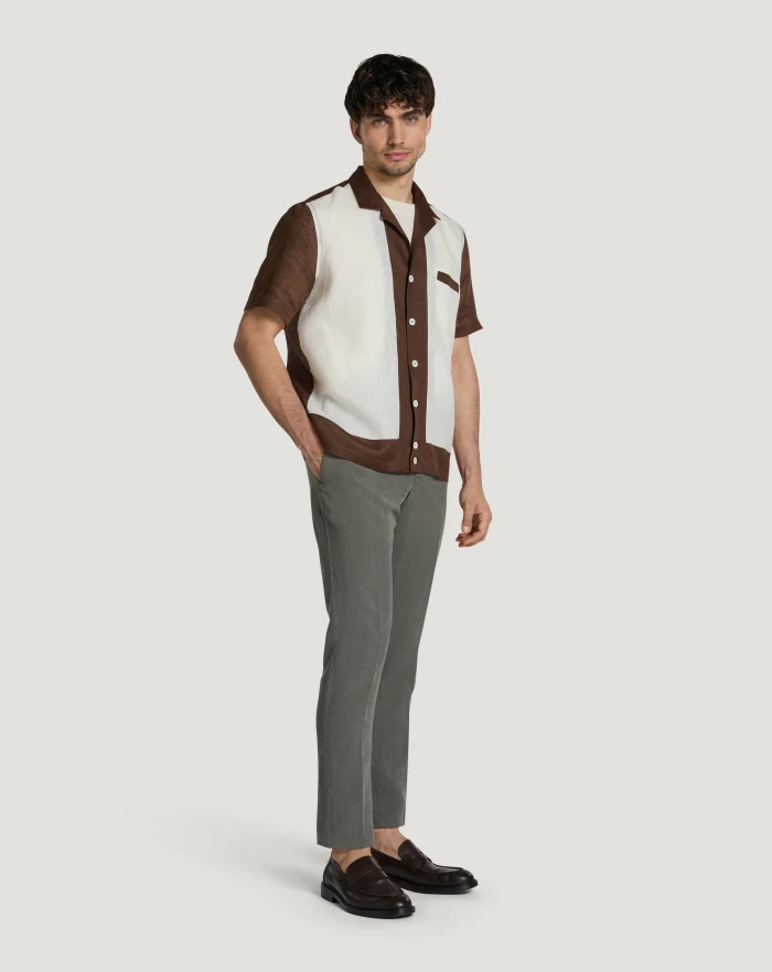 Pantaloni Torino Camicia in lino Fino al 55% di sconto