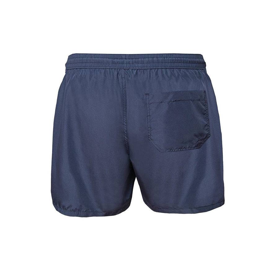 Paolo Pecora Costume da Bagno Boxer Tinta Unita Blue Shopping Online