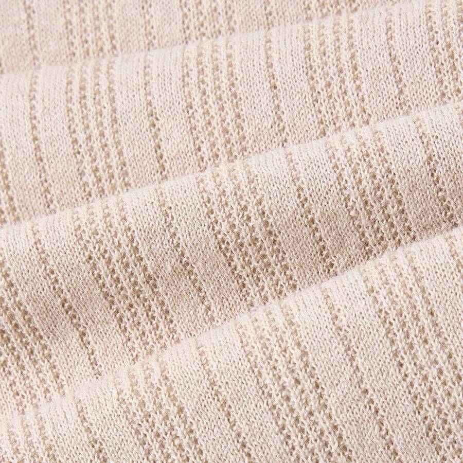 Paolo Pecora Maglia in Lino Cotone Extrafine - Sabbia Negozi Online