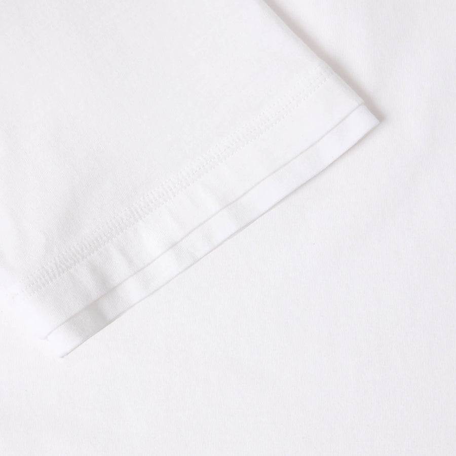 Paolo Pecora T-Shirt in Jersey Puro Cotone - Bianco Sconto