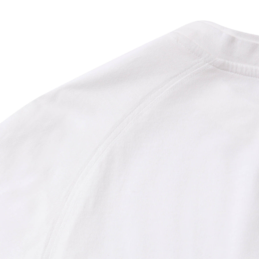 Paolo Pecora T-Shirt in Jersey Puro Cotone - Bianco Sconto