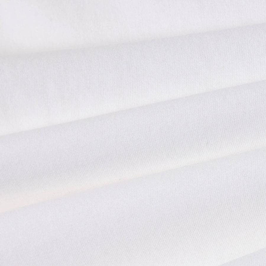 Paolo Pecora T-Shirt in Jersey Puro Cotone - Bianco Sconto
