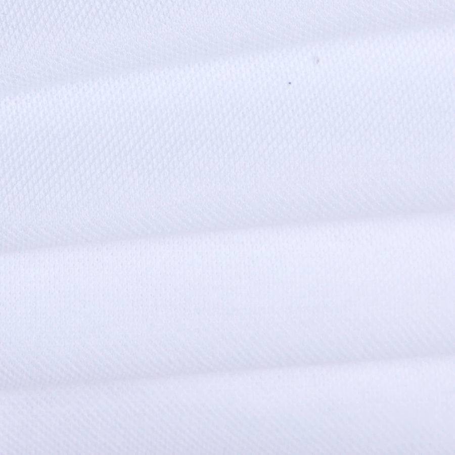 Paolo Pecora Polo Coreana in Cotone Piquet - Bianco In Linea