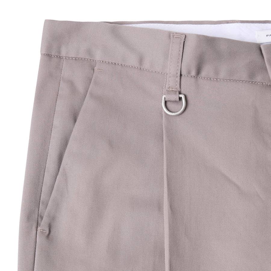 Paolo Pecora Chino Gabardina di Cotone Stretch - Tortora Nuovo