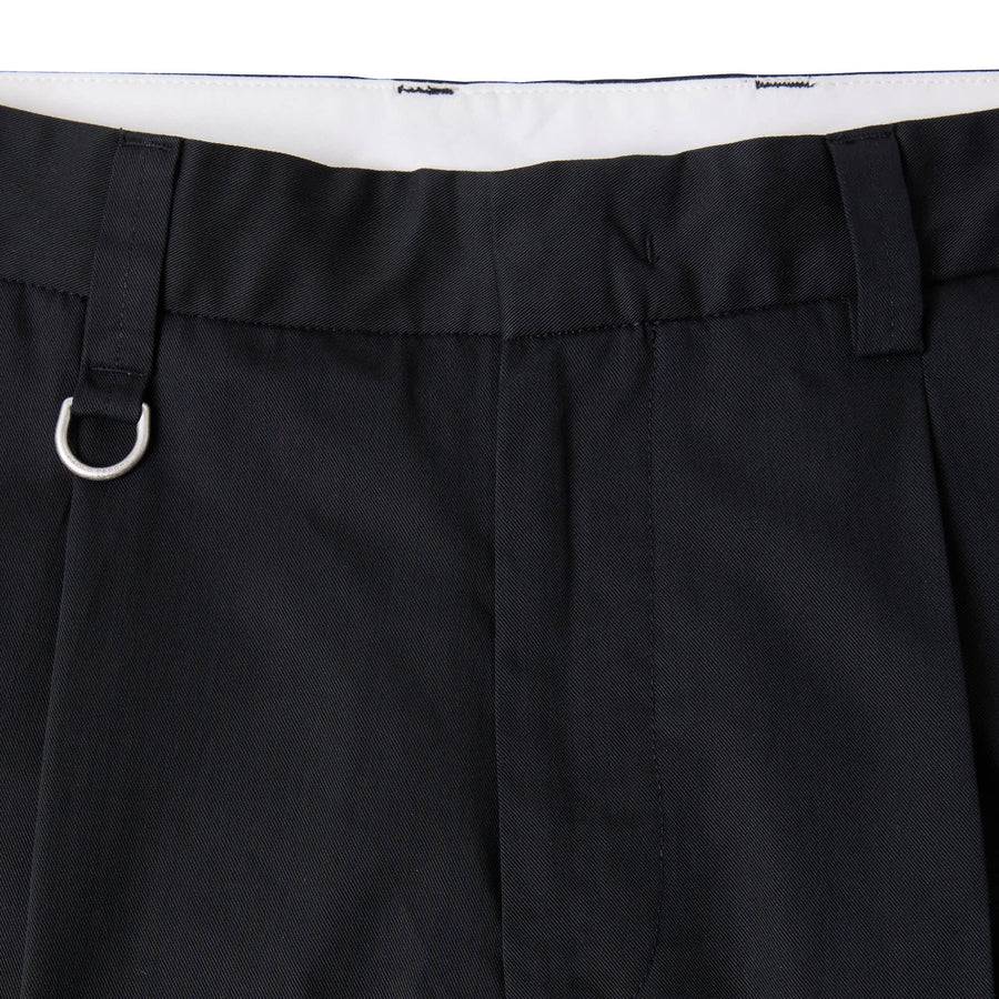 Paolo Pecora Chino Sartoriale in Tela Cotone - Nero Vendita