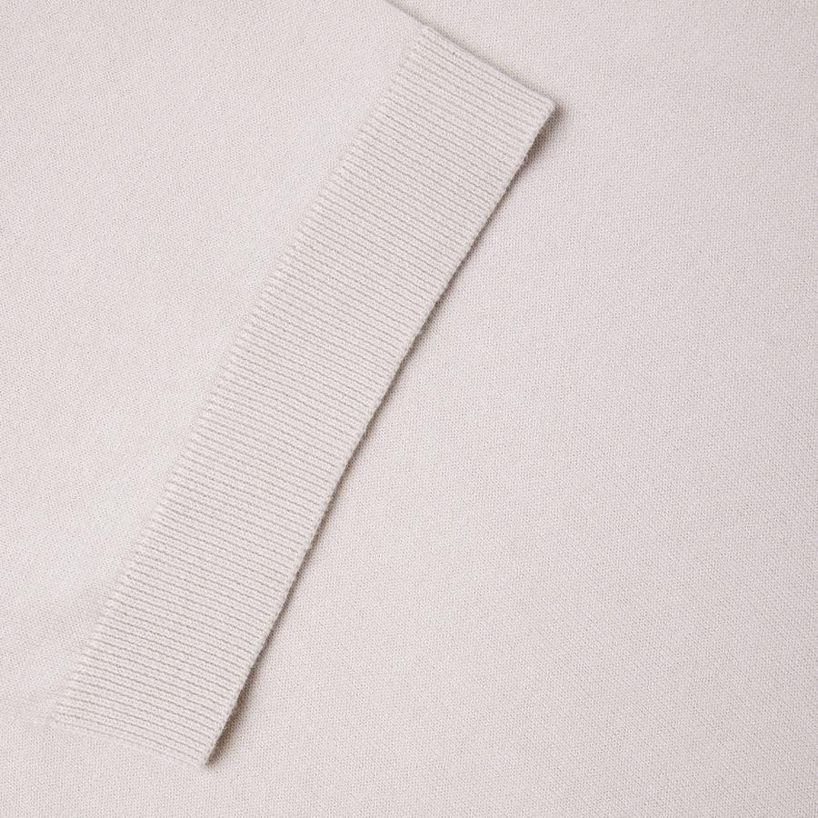 Paolo Pecora Maglia in Cotone Extrafine - Sabbia Shopping Online