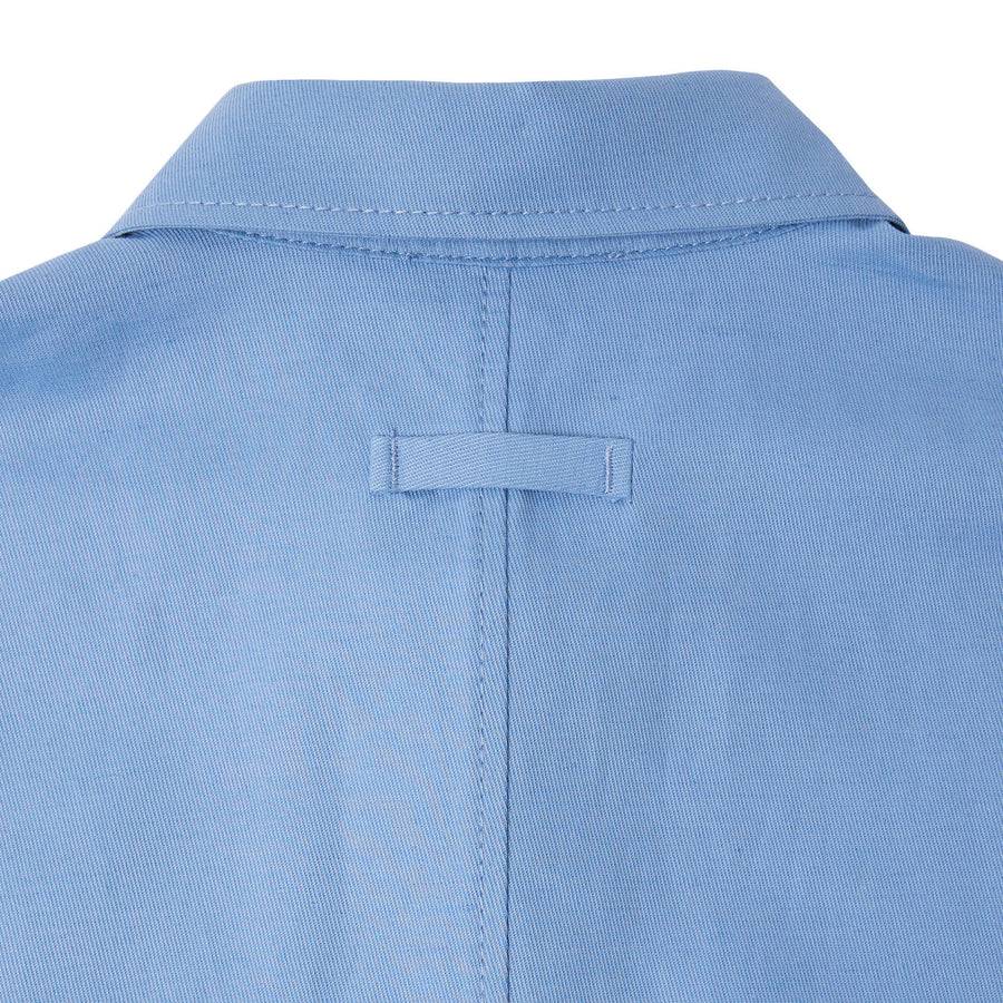 Paolo Pecora Overshirt Mezza Manica - Azzurro Polvere Novità