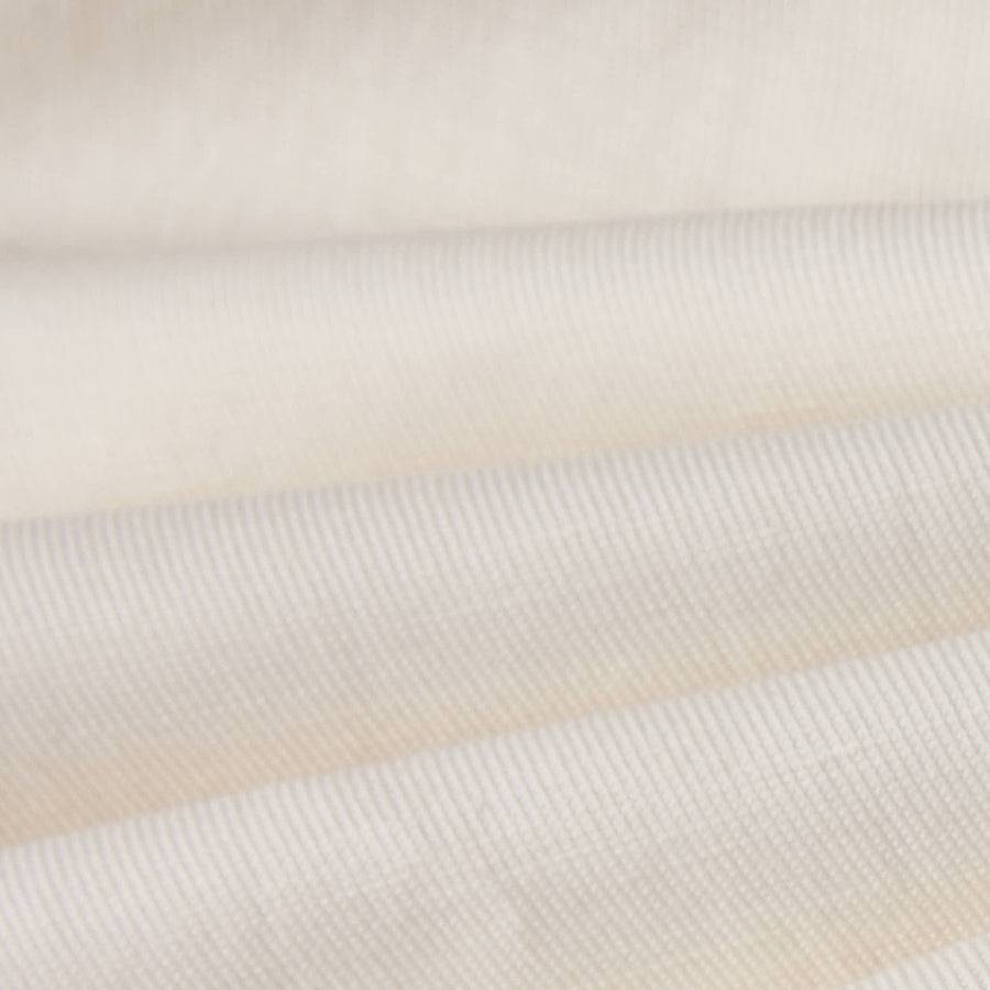 Paolo Pecora Pantaloni in Tela di Cotone Lino - Bianco Ecru Offerta