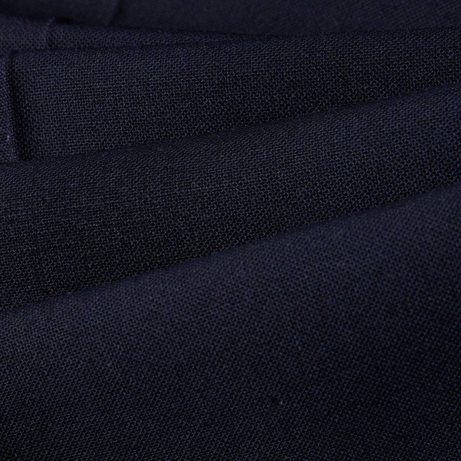 Paolo Pecora Pantaloni in Fresco Lana - Blu Navy Black Friday