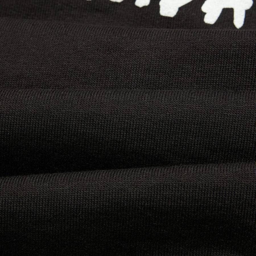 Paolo Pecora Felpa Nera di Cotone "Vibes" by Pietro Terzini Moda