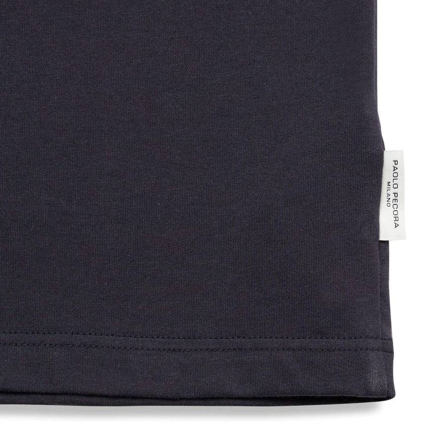 Paolo Pecora T-shirt Blu Navy "Holiday" by Pietro Terzini Italia
