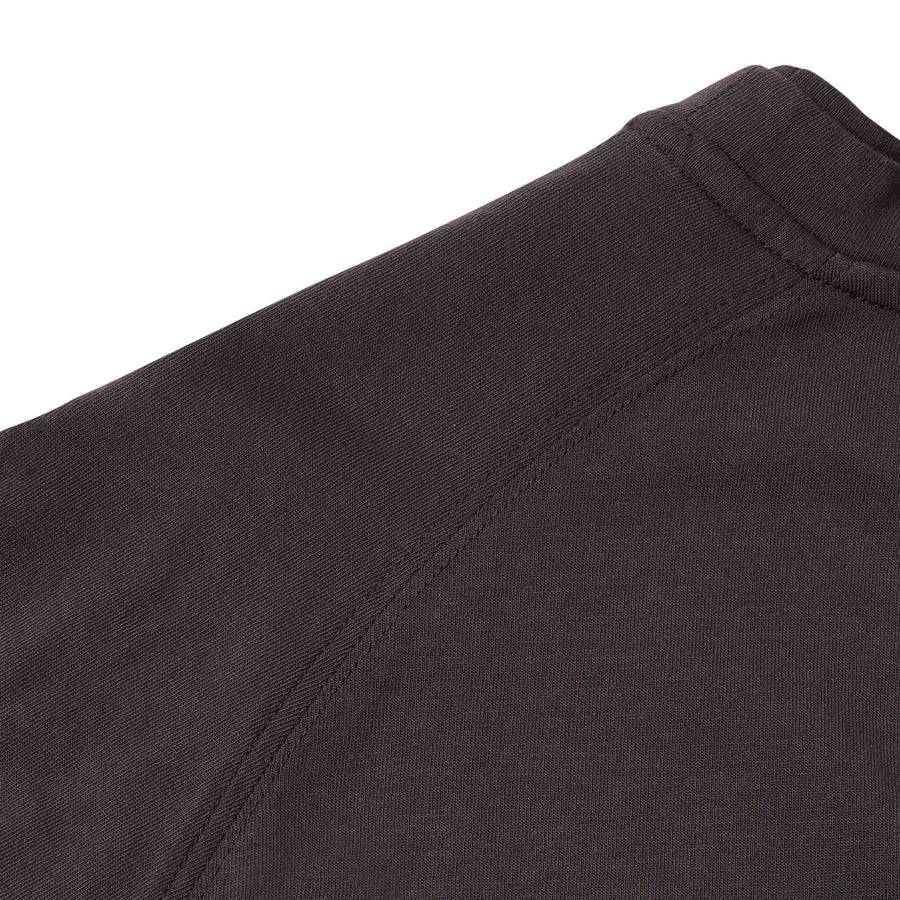 Paolo Pecora T-Shirt in Jersey Puro Cotone - Ebano In Linea