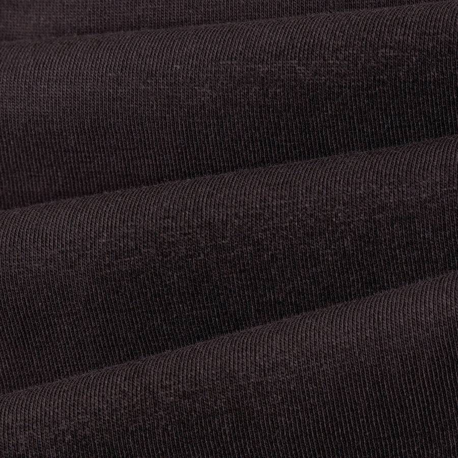 Paolo Pecora T-Shirt in Jersey Puro Cotone - Ebano In Linea