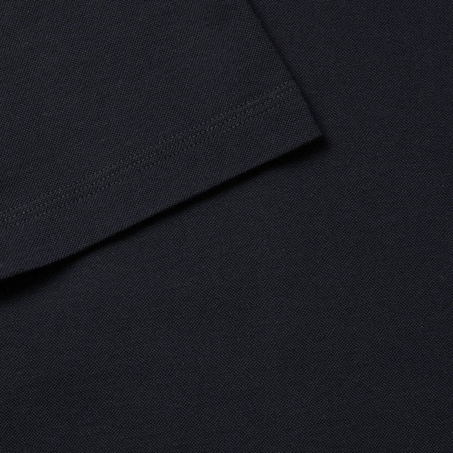 Paolo Pecora T-Shirt in Piquet Extrafine - Nera Vendita
