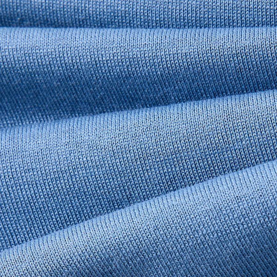 Paolo Pecora Polo Manica Corta in Seta Cotone Extrafine - Azzurro Polvere Soddisfazione Garantita