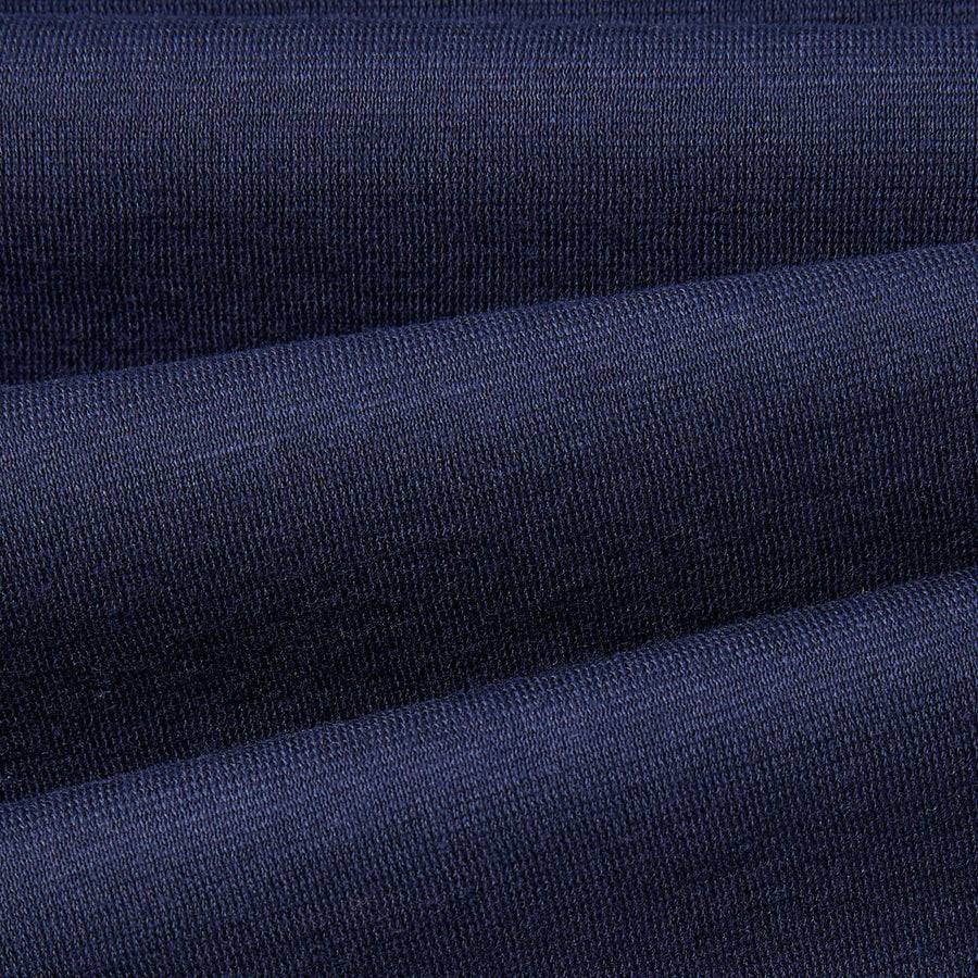 Paolo Pecora T-Shirt in Jersey e Contrasti - Blu Navy Fino Al -60%