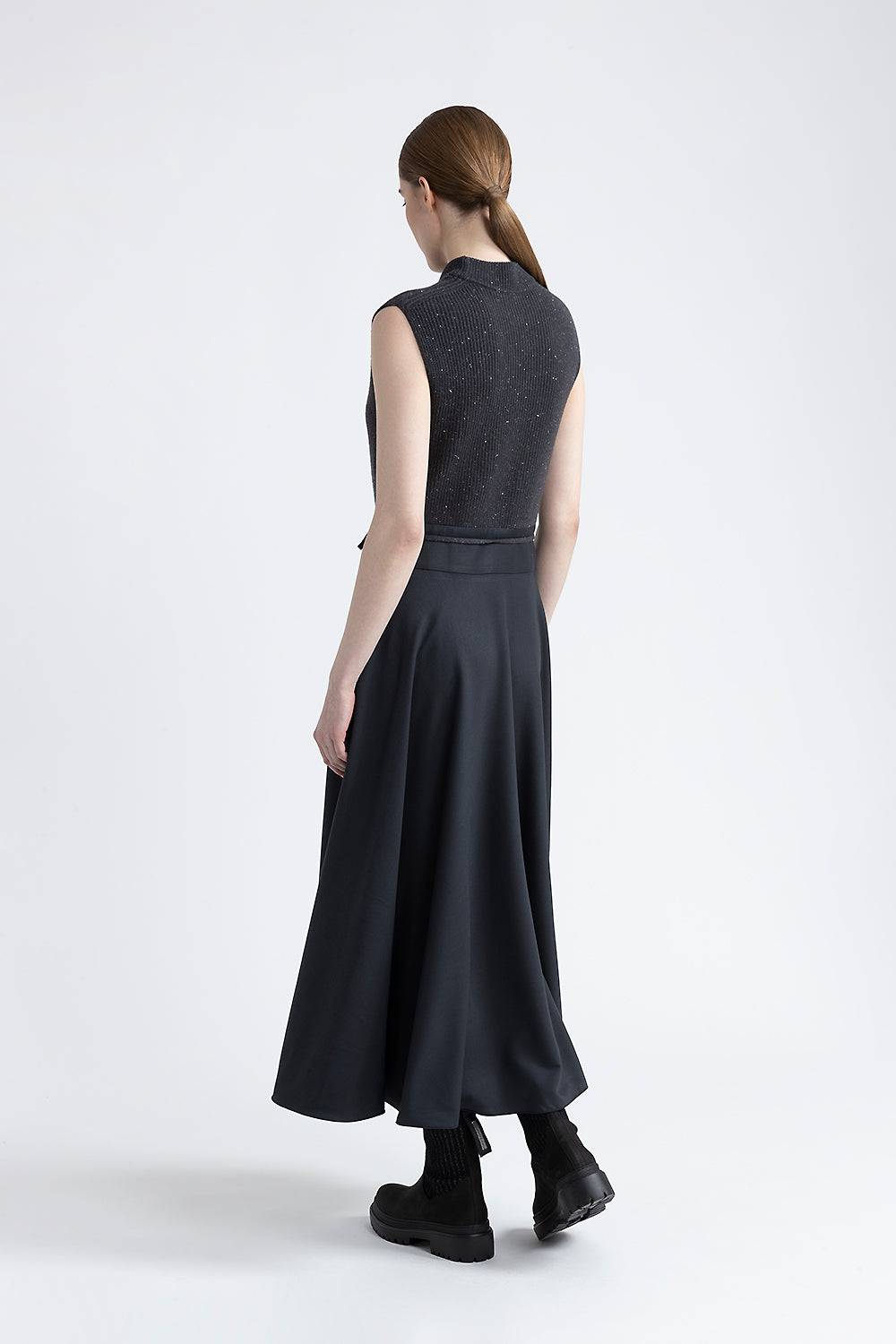 Peserico Abito in lana, seta, cashmere e lurex Lightning offer