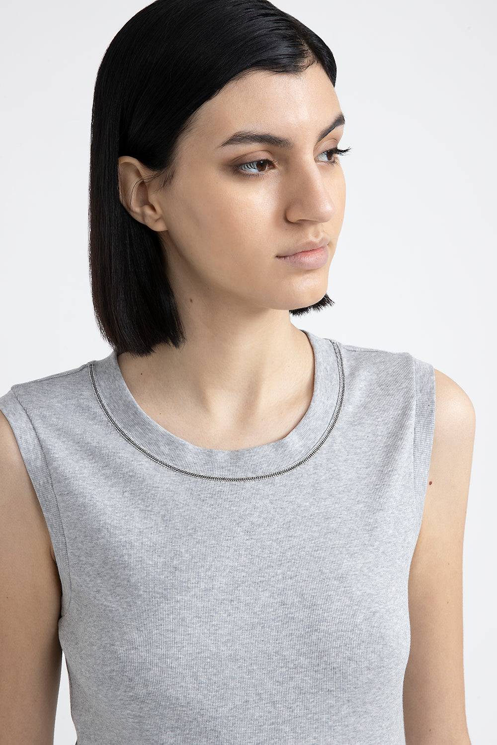 Peserico Top in jersey stretch con Punto Luce Enormi risparmi