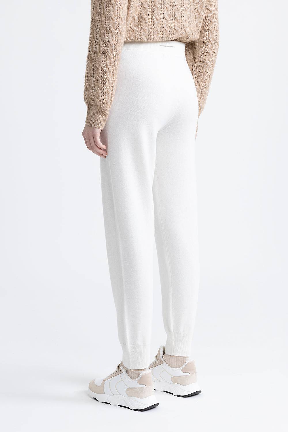 Peserico Pantalone jogger in lana, seta e cashmere Offerta speciale