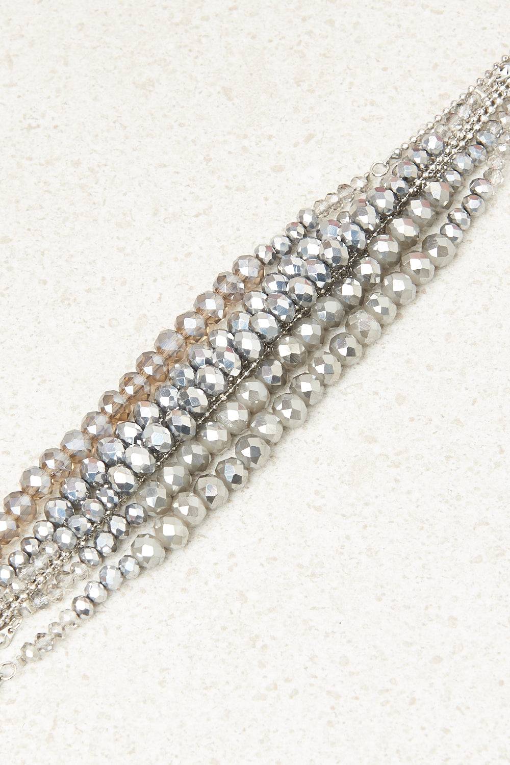 Peserico Collana cravattino con demi-cristalli e Punto Luce Smaltimento dello stoccaggio