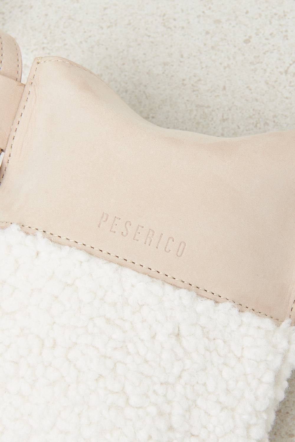 Peserico Borsa portacellulare in eco-pelliccia e vera pelle Bestseller