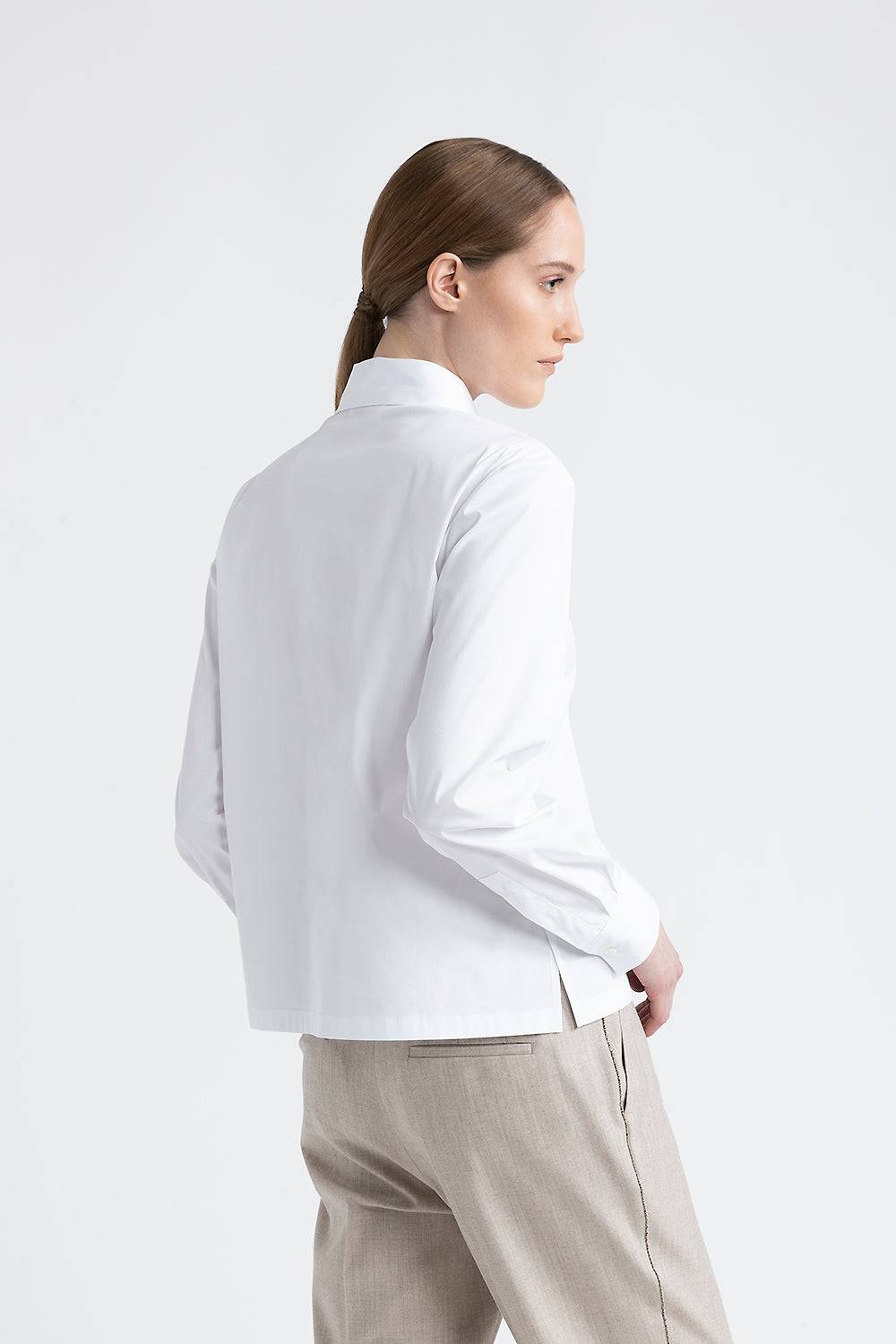 Peserico Camicia in cotone con Punto Luce Sconti VIP