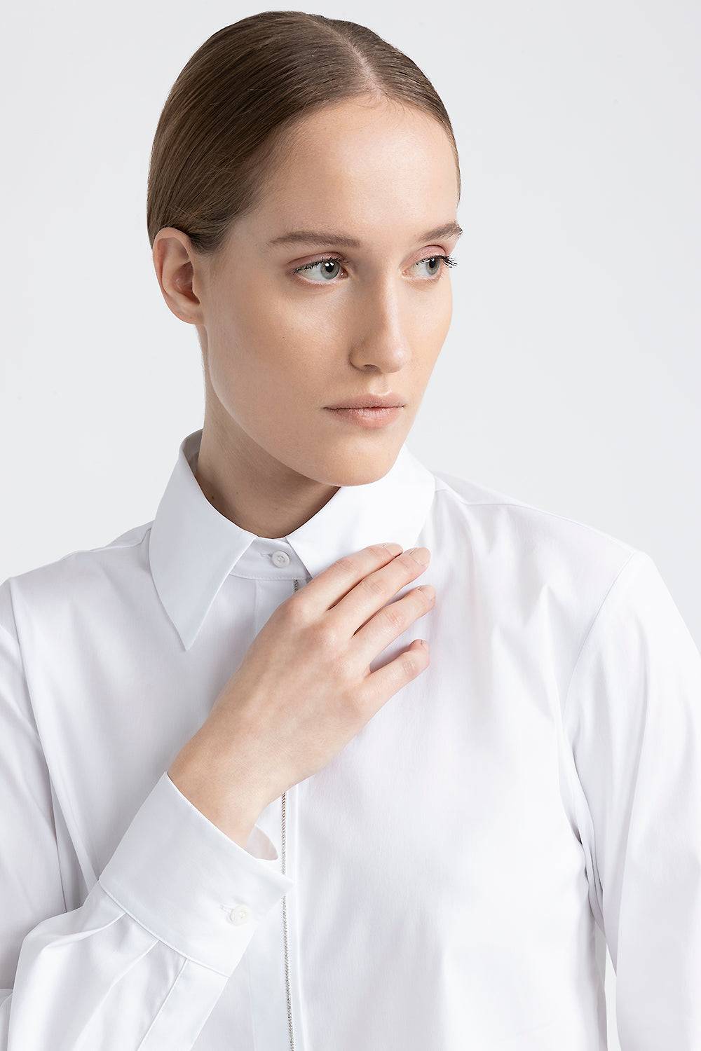 Peserico Camicia in cotone con Punto Luce Sconti VIP