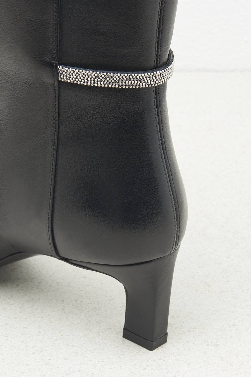 Peserico Ankle boot in vera pelle Black Friday Prezzi