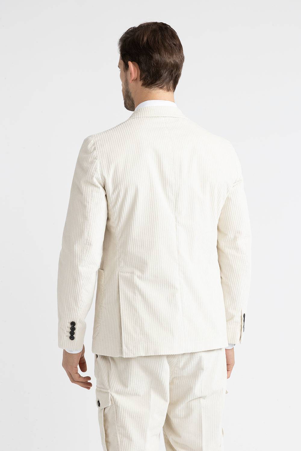 Peserico Blazer monopetto in velluto a costa francese Qualità Garantita