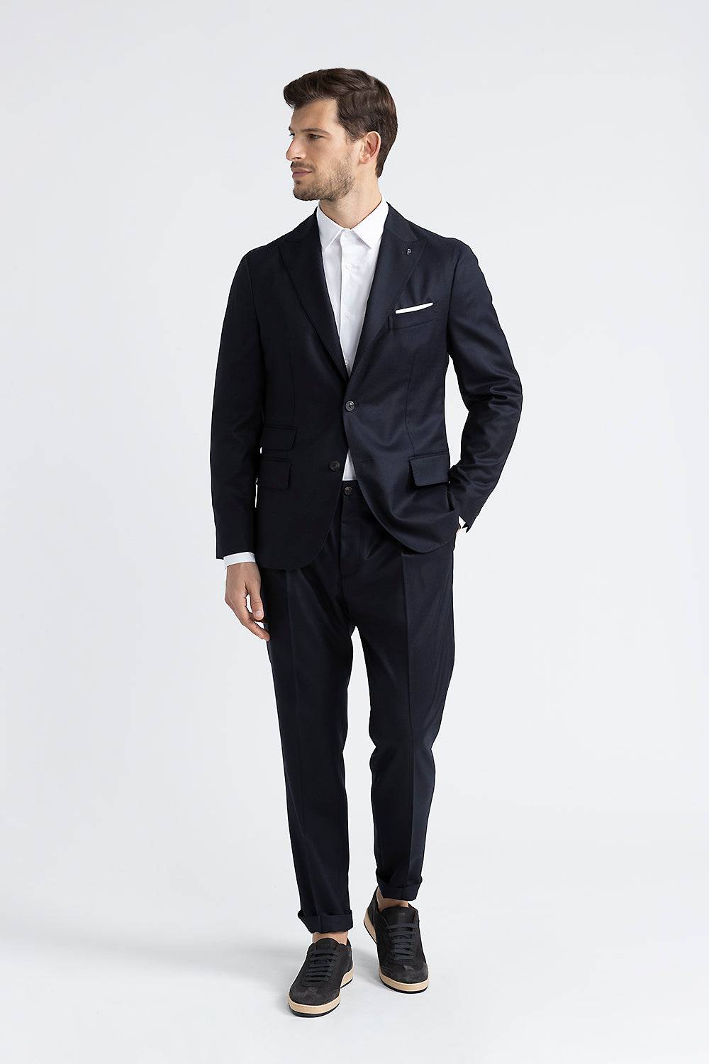 Peserico Blazer monopetto in pura lana vergine Consegna Veloce