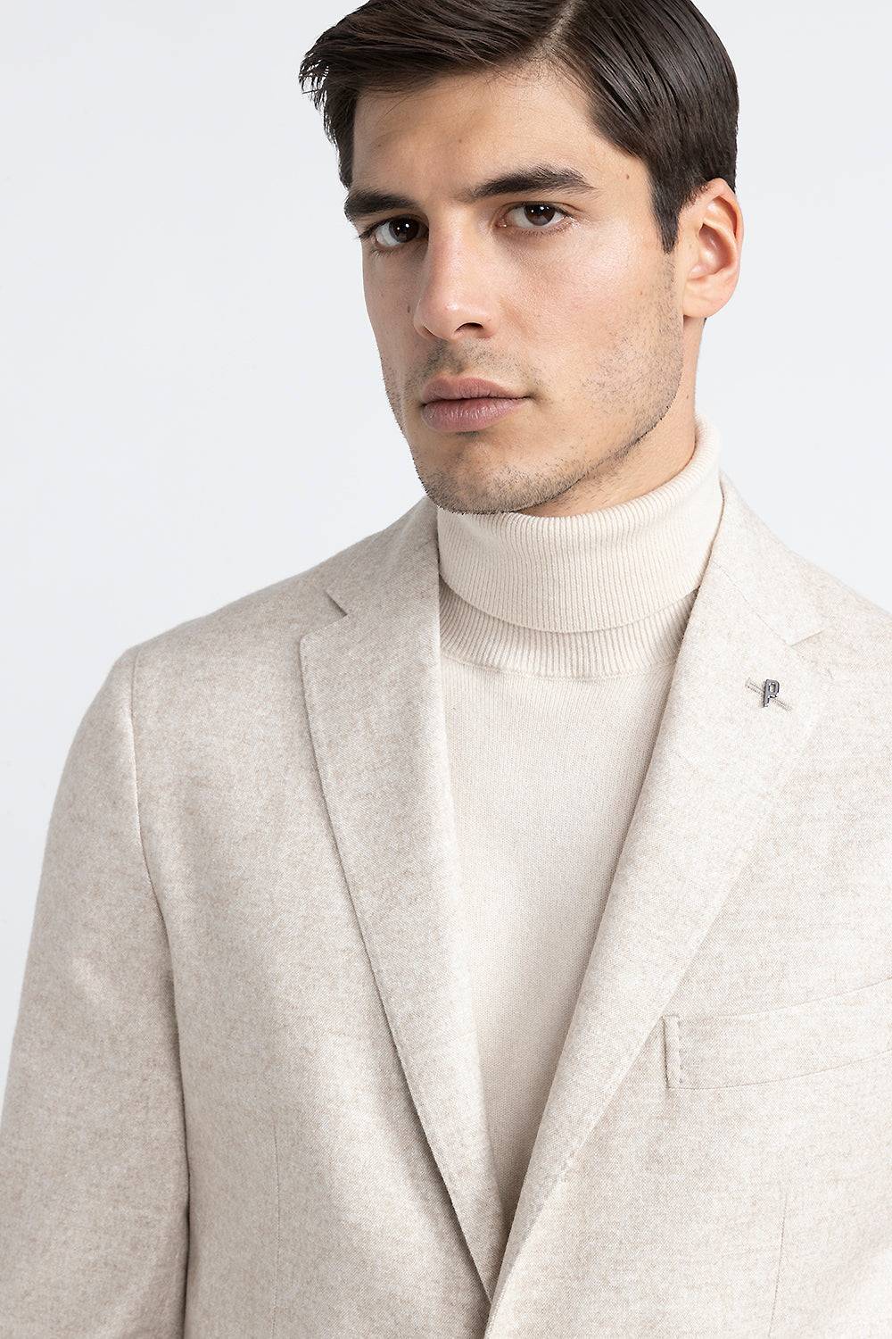 Peserico Blazer monopetto in tweed di lana, seta e cashmere Promozione Limitata