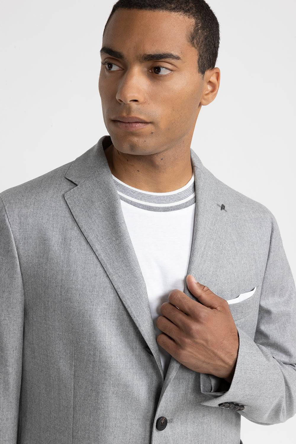 Peserico Blazer monopetto in pura lana vergine Shopping Online