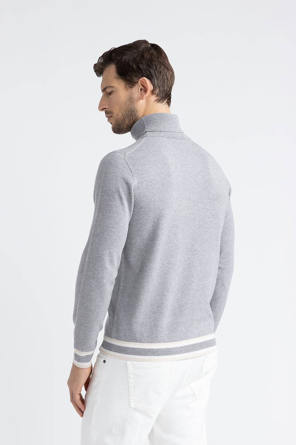Peserico Maglia collo alto in lana, seta e cashmere I Più Venduti
