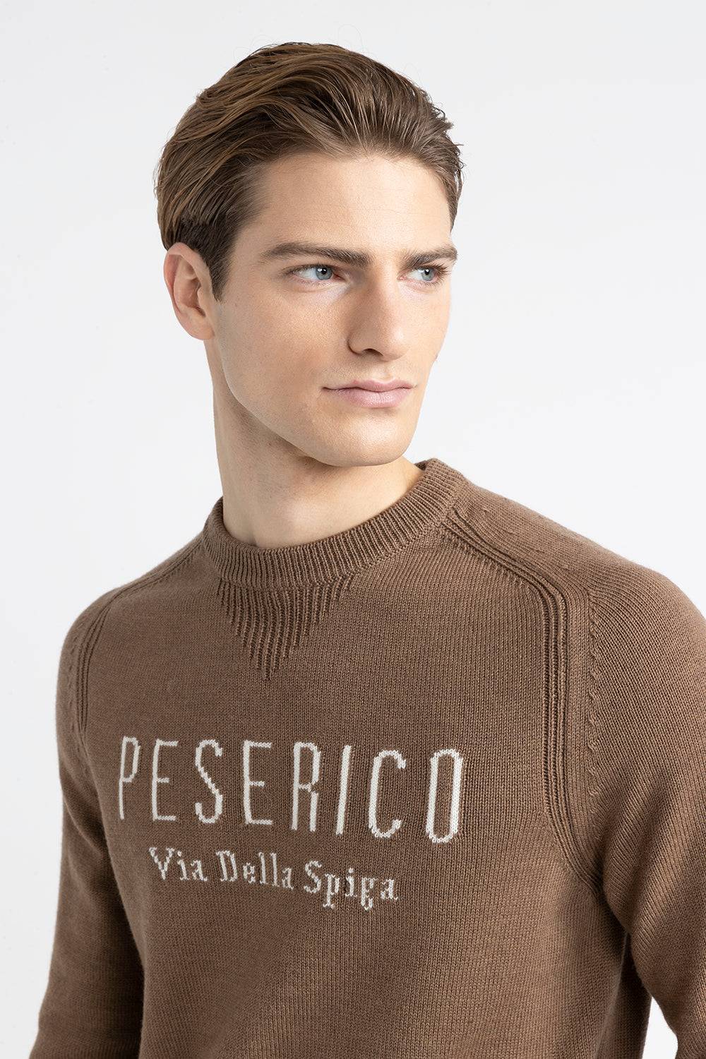 Peserico Maglia in pura lana merinos extrafine Fornitura limitata