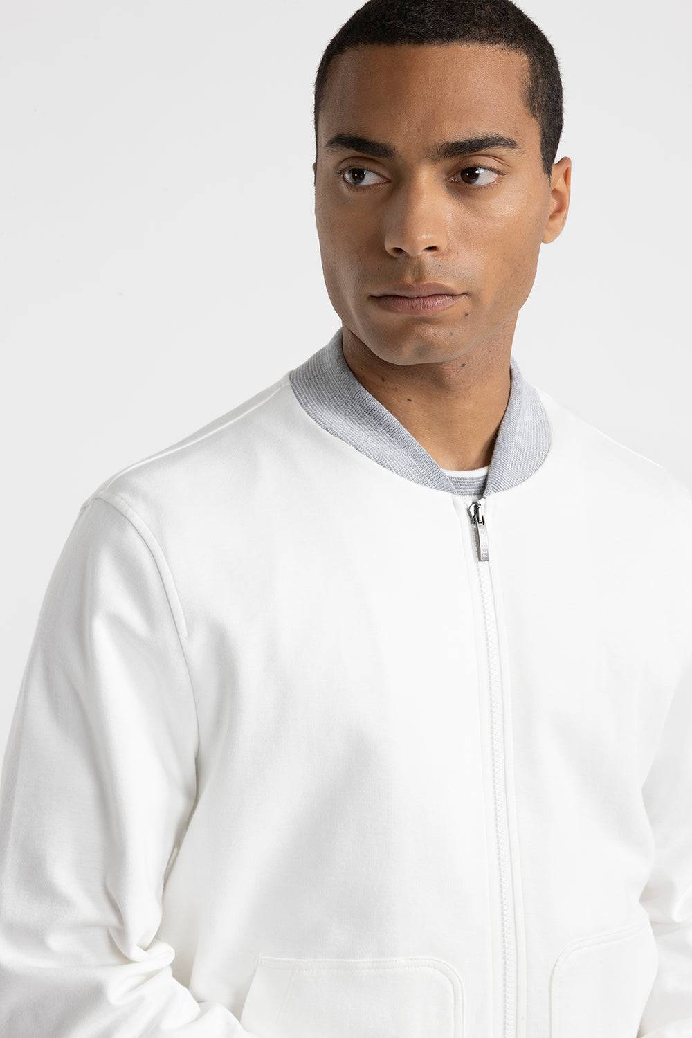 Peserico Felpa bomber in misto cotone Offerta San Valentino