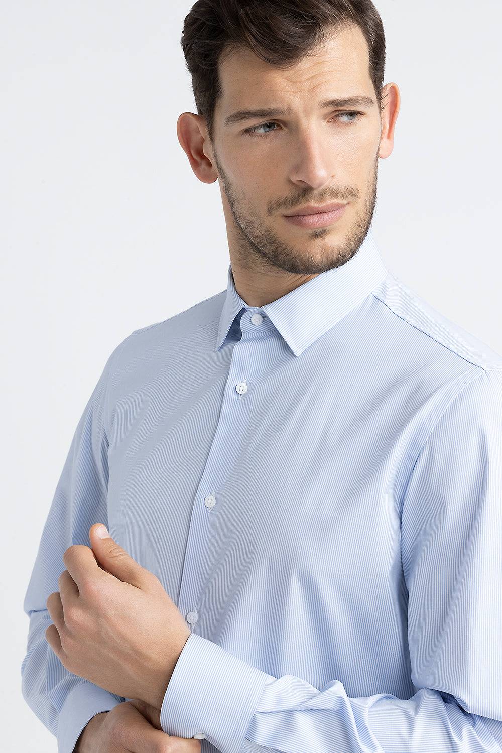 Peserico Camicia in popeline di cotone Ritorno libero