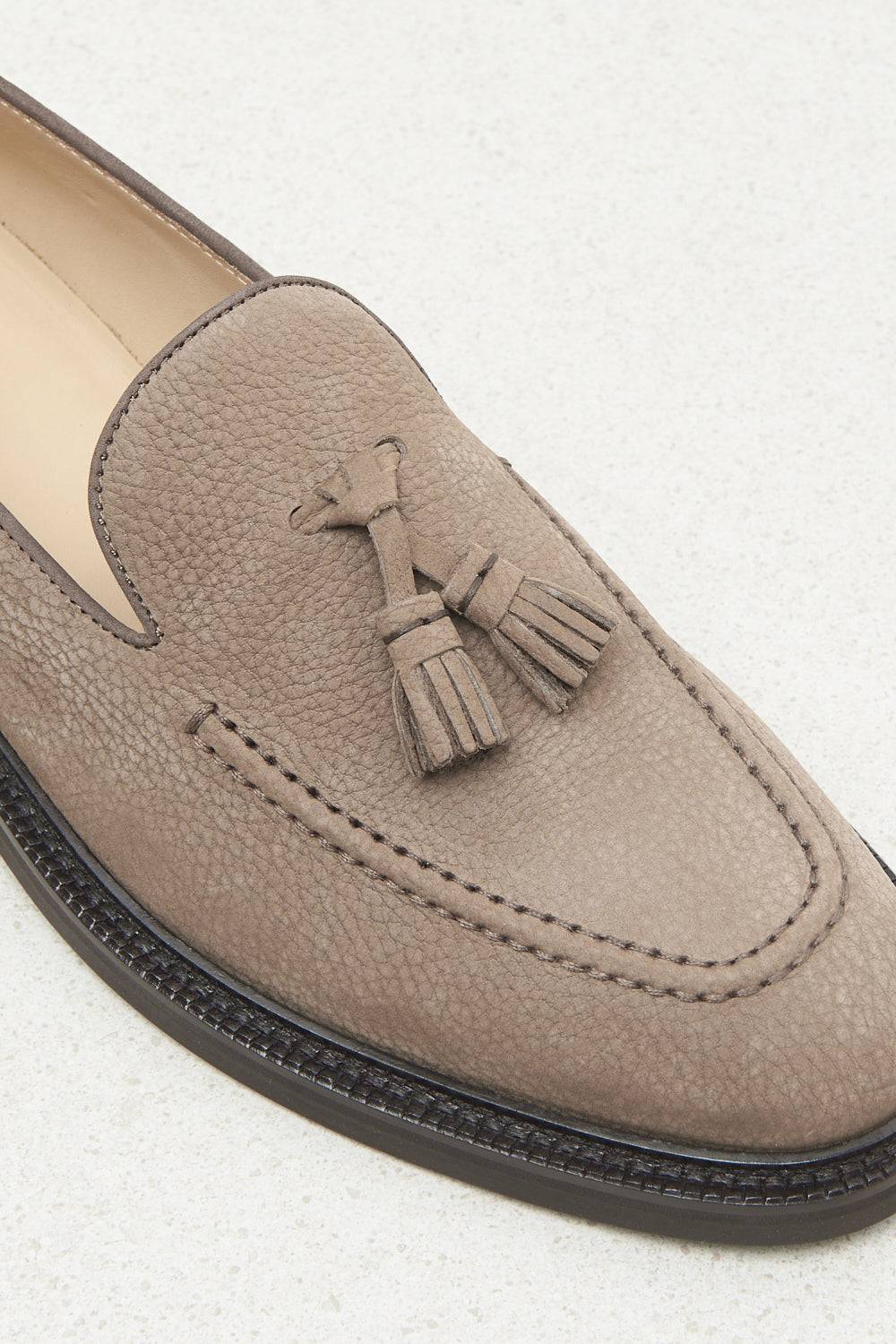 Peserico Mocassino in vera pelle nabuk Latest stili