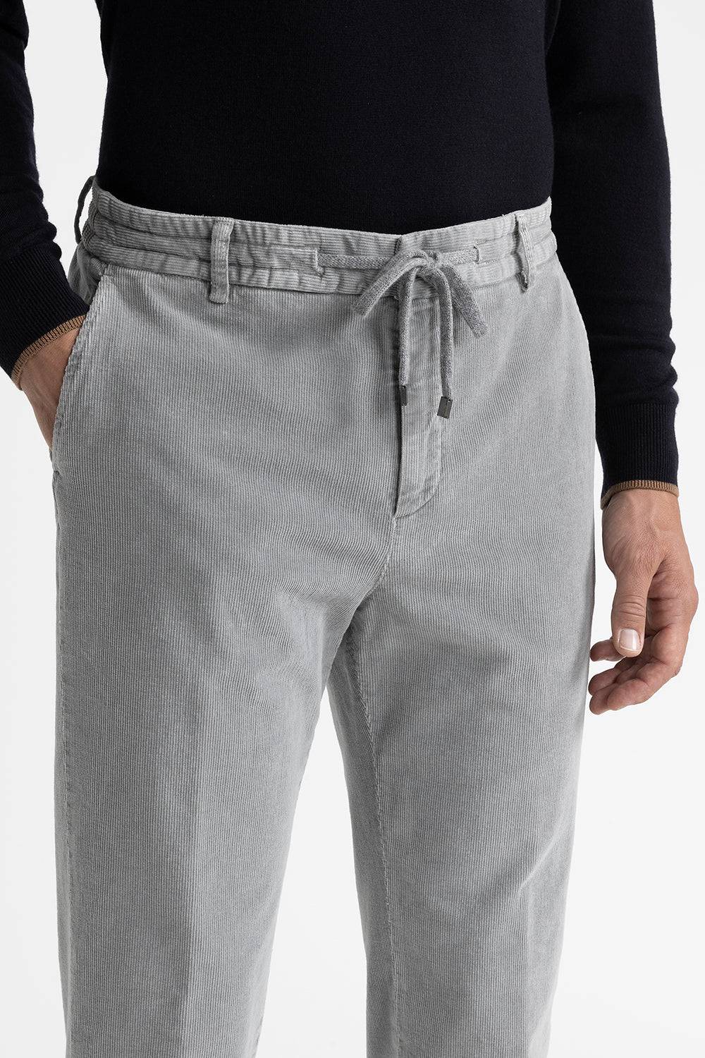 Peserico Pantalone jogger in velluto di cotone Fino al 50% di sconto