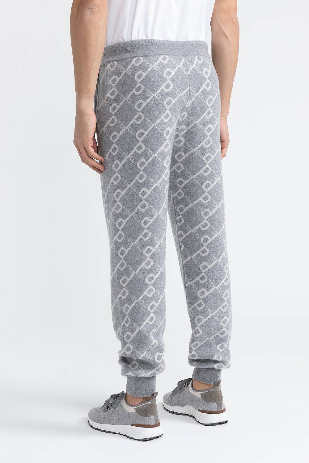 Peserico Pantalone logato in maglia di lana Fino al 60% di sconto