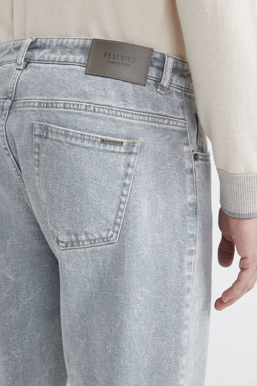 Peserico Pantalone denim in twill di cotone stretch Fino al 65% di sconto